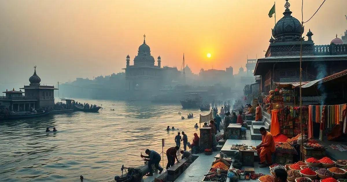 1. Varanasi: O Coração Espiritual da Índia