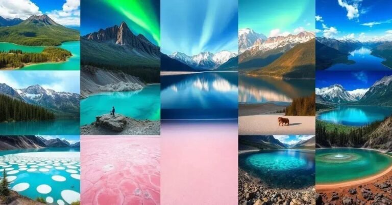 10 Lagos Inacreditáveis ao Redor do Mundo que Ninguém Fala Sobre