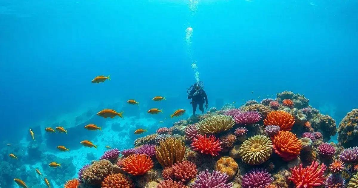 2. O recife de coral de Half Moon Caye