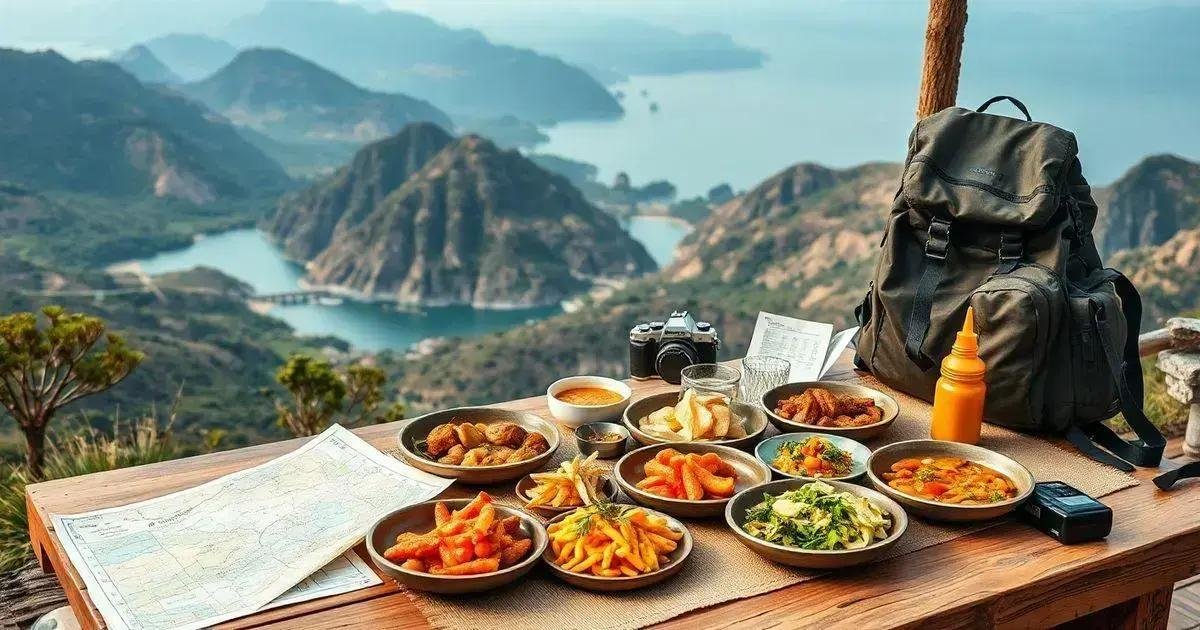 Aproveitando a Gastronomia Local