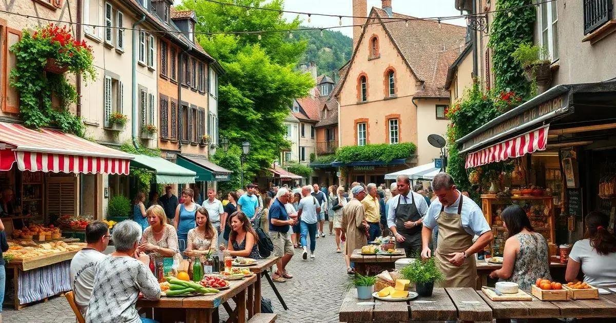 As melhores vilarejos europeus para experiências gastronômicas