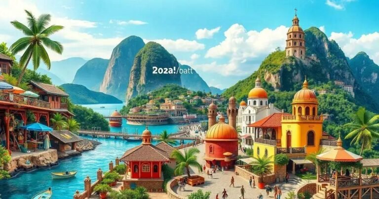 Cidades Exóticas Menos Populares para Visitar em 2024