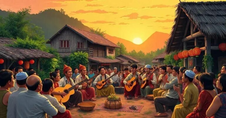 Como Assistir a Performances Tradicionais de Música em Vilarejos Remotos