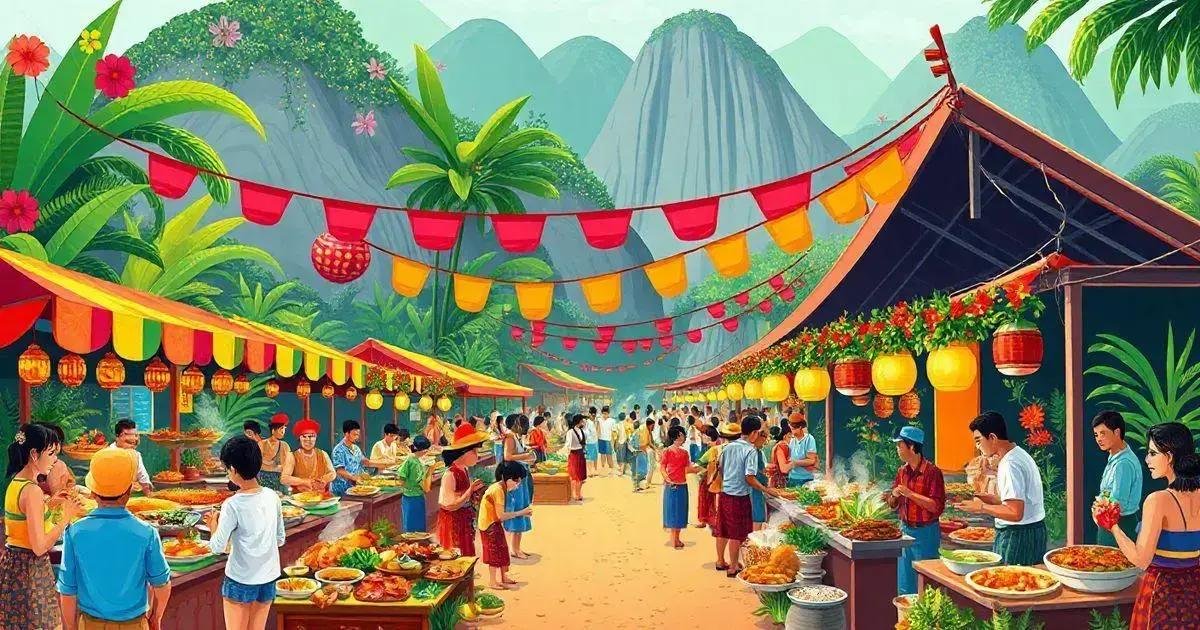 Como encontrar festivais em lugares exóticos