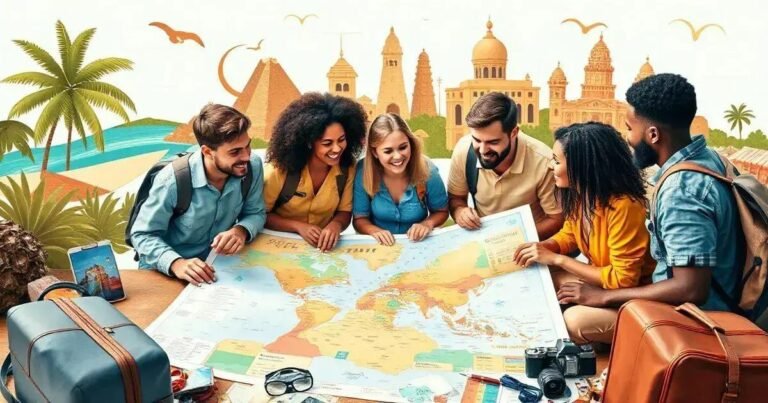 Como Organizar uma Viagem de Grupo para Destinos Exóticos