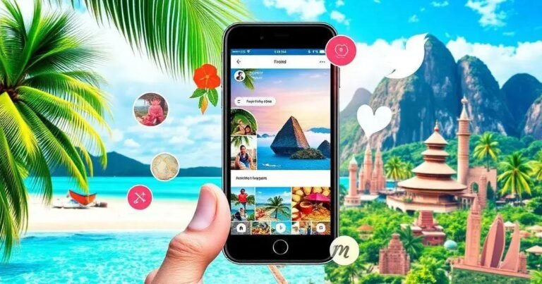 Como Usar Redes Sociais para Encontrar Dicas Locais de Destinos Exóticos