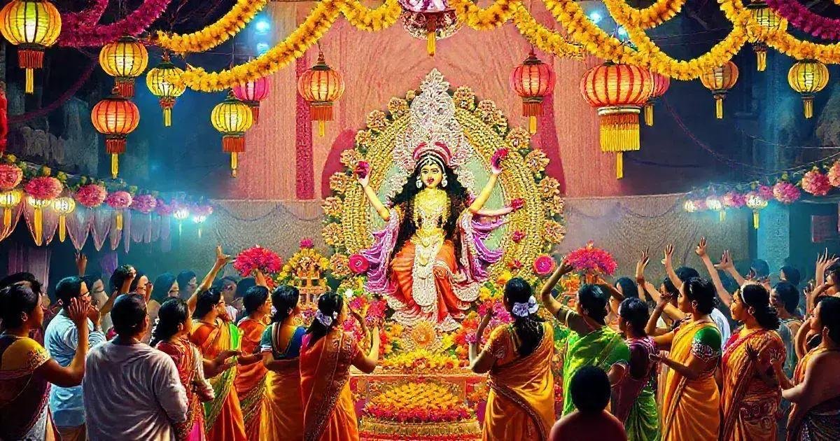 Durga Puja: Celebração de Adoração