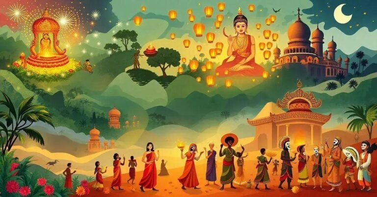 Festivais Espirituais ao Redor do Mundo: Experiências para Viajantes Culturais