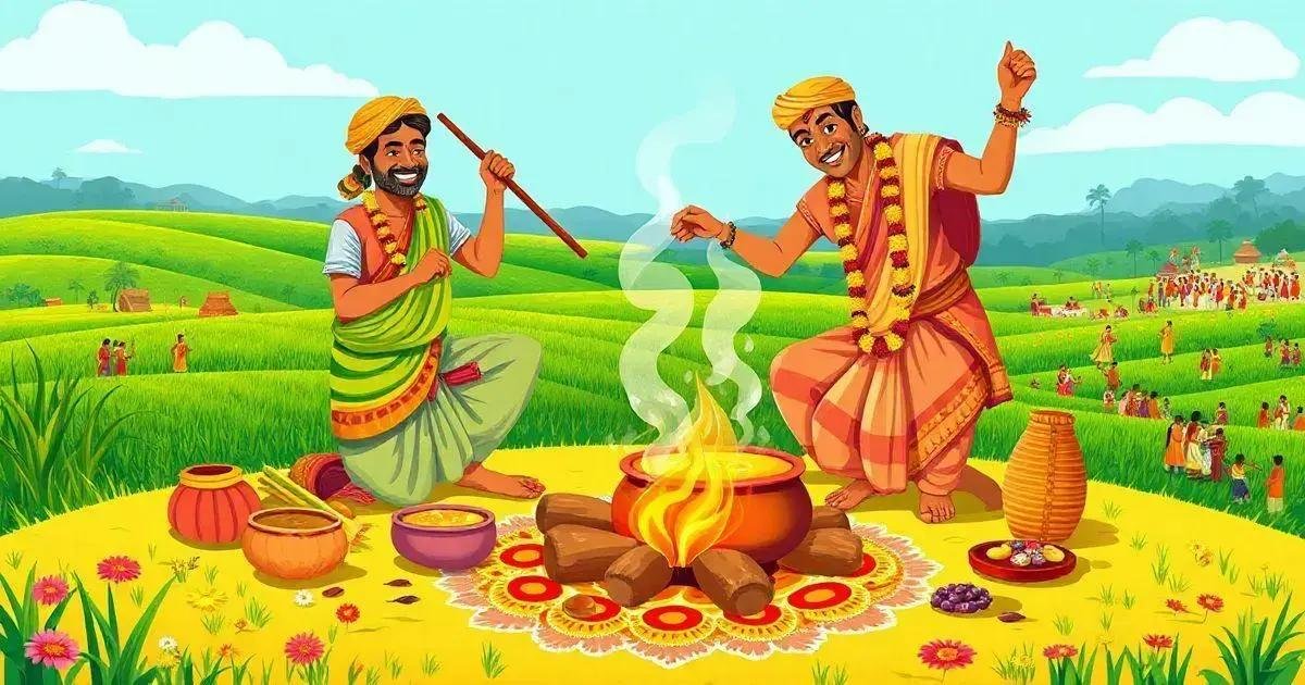 Pongal: Celebrando a Colheita do Arroz