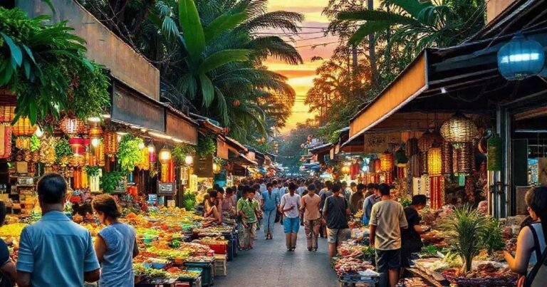 Uma Jornada Gastronômica pelos Mercados de Rua do Sudeste Asiático